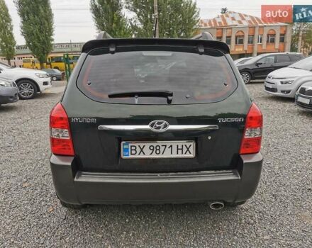 Зеленый Хендай Туксон, объемом двигателя 1.98 л и пробегом 363 тыс. км за 7400 $, фото 11 на Automoto.ua