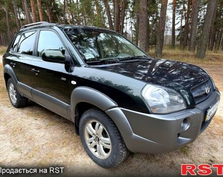 Зеленый Хендай Туксон, объемом двигателя 2 л и пробегом 185 тыс. км за 7950 $, фото 1 на Automoto.ua