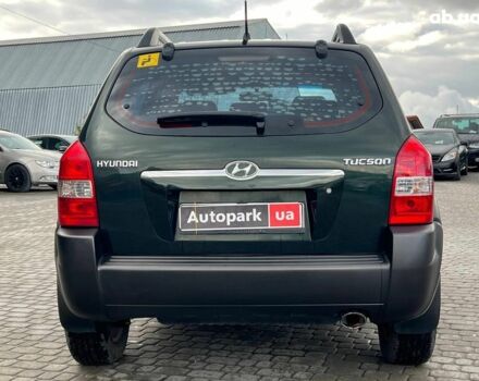 Зеленый Хендай Туксон, объемом двигателя 2 л и пробегом 223 тыс. км за 8540 $, фото 7 на Automoto.ua