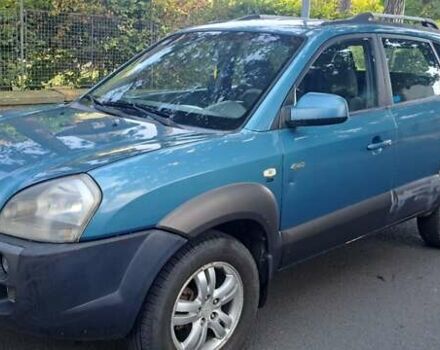 Зеленый Хендай Туксон, объемом двигателя 2 л и пробегом 250 тыс. км за 4000 $, фото 8 на Automoto.ua