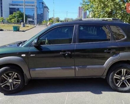 Зеленый Хендай Туксон, объемом двигателя 1.98 л и пробегом 200 тыс. км за 7000 $, фото 5 на Automoto.ua