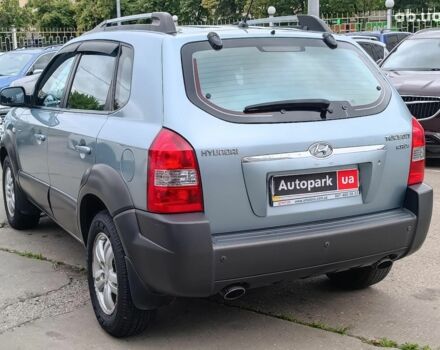 Зеленый Хендай Туксон, объемом двигателя 2 л и пробегом 314 тыс. км за 7790 $, фото 8 на Automoto.ua