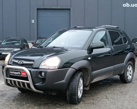 Зеленый Хендай Туксон, объемом двигателя 2 л и пробегом 223 тыс. км за 7290 $, фото 1 на Automoto.ua