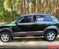 Зеленый Хендай Туксон, объемом двигателя 2 л и пробегом 190 тыс. км за 8500 $, фото 1 на Automoto.ua