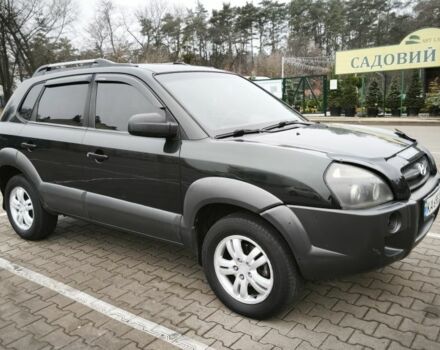 Зеленый Хендай Туксон, объемом двигателя 2 л и пробегом 275 тыс. км за 7999 $, фото 7 на Automoto.ua