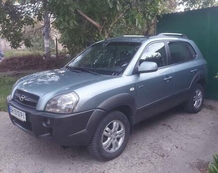 Зеленый Хендай Туксон, объемом двигателя 2.66 л и пробегом 166 тыс. км за 8500 $, фото 2 на Automoto.ua