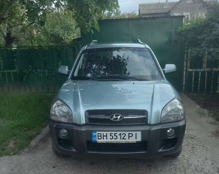 Зеленый Хендай Туксон, объемом двигателя 2.66 л и пробегом 166 тыс. км за 8500 $, фото 1 на Automoto.ua