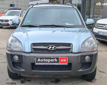 Зеленый Хендай Туксон, объемом двигателя 2 л и пробегом 314 тыс. км за 7790 $, фото 1 на Automoto.ua