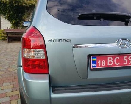 Зеленый Хендай Туксон, объемом двигателя 2 л и пробегом 166 тыс. км за 8800 $, фото 22 на Automoto.ua
