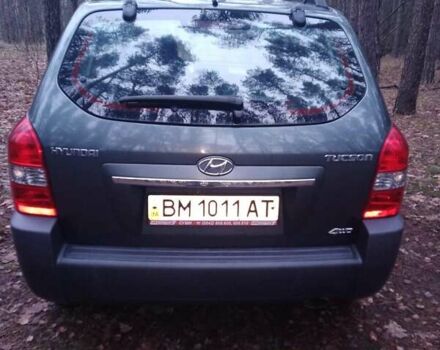 Зеленый Хендай Туксон, объемом двигателя 1.98 л и пробегом 146 тыс. км за 10000 $, фото 8 на Automoto.ua