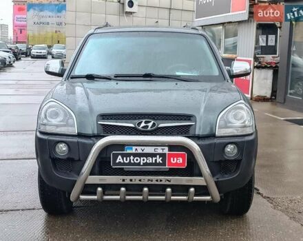 Зеленый Хендай Туксон, объемом двигателя 2 л и пробегом 146 тыс. км за 9890 $, фото 1 на Automoto.ua