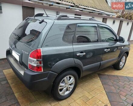 Зеленый Хендай Туксон, объемом двигателя 2 л и пробегом 109 тыс. км за 10700 $, фото 1 на Automoto.ua