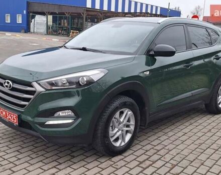 Зелений Хендай Туксон, об'ємом двигуна 2 л та пробігом 218 тис. км за 16999 $, фото 10 на Automoto.ua