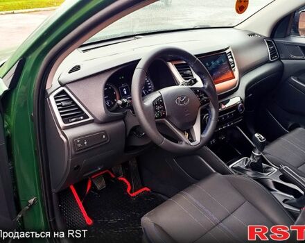 Зеленый Хендай Туксон, объемом двигателя 2 л и пробегом 213 тыс. км за 17900 $, фото 9 на Automoto.ua