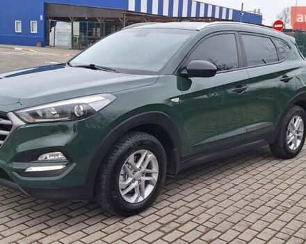 Зелений Хендай Туксон, об'ємом двигуна 2 л та пробігом 218 тис. км за 16999 $, фото 1 на Automoto.ua