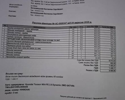 Хендай Туксон 2025 в Черноморске (Ильичевске) на Automoto.ua Зеленый Хендай Туксон, объемом двигателя 2 л и пробегом 11 тыс. км за 29800 $, фото 25 на Automoto.ua