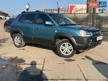 Хендай Туксон 2006 в Киеве на Automoto.ua Зеленый Хендай Туксон, объемом двигателя 2 л и пробегом 176 тыс. км за 7990 $, фото 1 на Automoto.ua