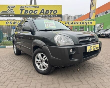 Зелений Хендай Туксон, об'ємом двигуна 2.7 л та пробігом 250 тис. км за 7850 $, фото 1 на Automoto.ua
