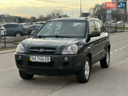 Хендай Туксон 2007 в Запорожье на Automoto.ua Зеленый Хендай Туксон, объемом двигателя 2 л и пробегом 240 тыс. км за 8800 $, фото 1 на Automoto.ua