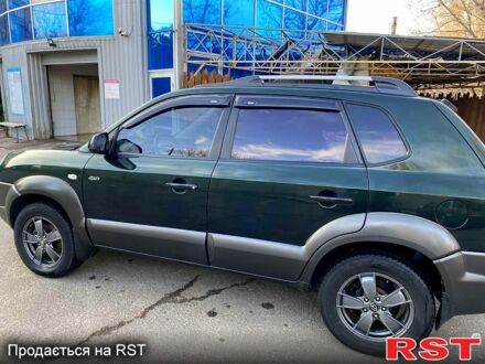 Хендай Туксон 2007 в Харькове на Automoto.ua Зеленый Хендай Туксон, объемом двигателя 2 л и пробегом 236 тыс. км за 7600 $, фото 1 на Automoto.ua