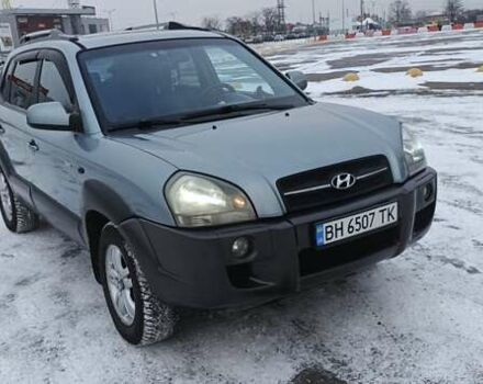 Зеленый Хендай Туксон, объемом двигателя 1.98 л и пробегом 226 тыс. км за 7200 $, фото 1 на Automoto.ua