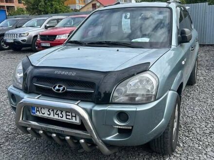 Хендай Туксон 2007 в Хмельницком на Automoto.ua Зеленый Хендай Туксон, объемом двигателя 1.98 л и пробегом 212 тыс. км за 7650 $, фото 1 на Automoto.ua