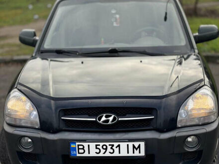 Зеленый Хендай Туксон, объемом двигателя 1.98 л и пробегом 450 тыс. км за 6600 $, фото 1 на Automoto.ua