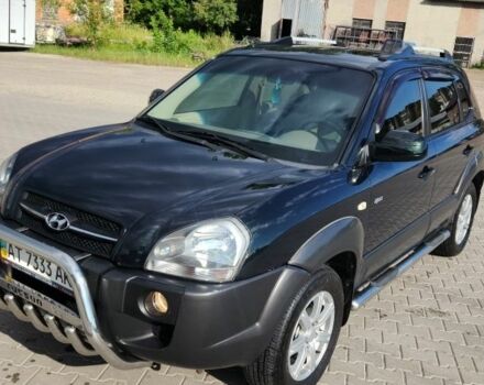 Зеленый Хендай Туксон, объемом двигателя 2 л и пробегом 208 тыс. км за 8700 $, фото 1 на Automoto.ua