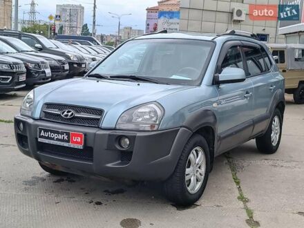 Хендай Туксон 2008 в Харькове на Automoto.ua Зеленый Хендай Туксон, объемом двигателя 2 л и пробегом 314 тыс. км за 7500 $, фото 1 на Automoto.ua