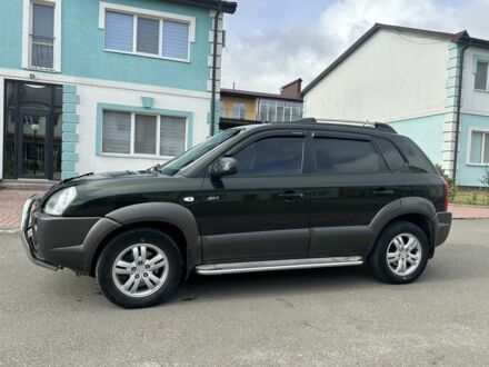 Хендай Туксон 2008 в Каменце-Подольском на Automoto.ua Зеленый Хендай Туксон, объемом двигателя 2 л и пробегом 140 тыс. км за 8600 $, фото 1 на Automoto.ua