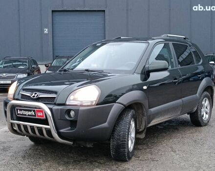 Зелений Хендай Туксон, об'ємом двигуна 2 л та пробігом 223 тис. км за 7290 $, фото 1 на Automoto.ua
