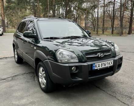 Зеленый Хендай Туксон, объемом двигателя 2.7 л и пробегом 201 тыс. км за 8400 $, фото 1 на Automoto.ua