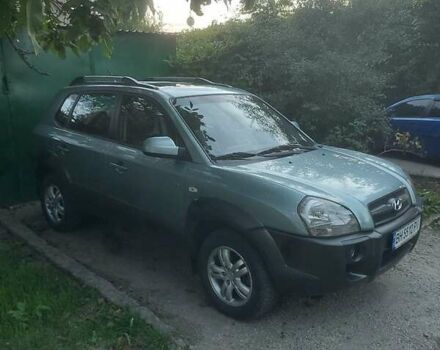 Зеленый Хендай Туксон, объемом двигателя 2.66 л и пробегом 166 тыс. км за 8500 $, фото 1 на Automoto.ua