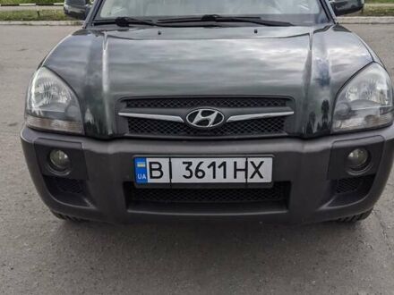 Хендай Туксон 2008 в Великой Багачке на Automoto.ua Зеленый Хендай Туксон, объемом двигателя 1.98 л и пробегом 220 тыс. км за 8300 $, фото 1 на Automoto.ua