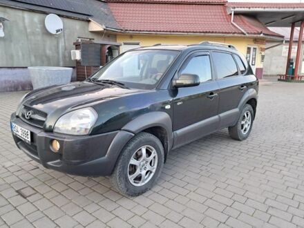 Хендай Туксон 2009 в Хусте на Automoto.ua Зеленый Хендай Туксон, объемом двигателя 2 л и пробегом 200 тыс. км за 4000 $, фото 1 на Automoto.ua