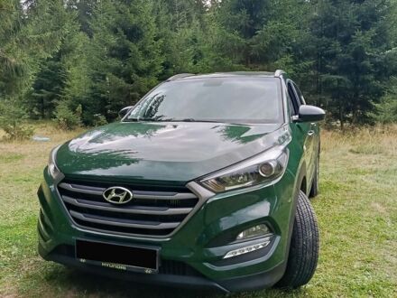 Зелений Хендай Туксон, об'ємом двигуна 2 л та пробігом 190 тис. км за 17200 $, фото 1 на Automoto.ua