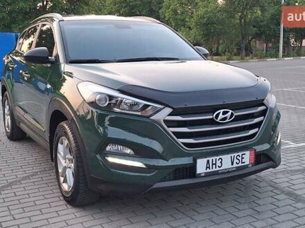 Зелений Хендай Туксон, об'ємом двигуна 2 л та пробігом 211 тис. км за 16399 $, фото 1 на Automoto.ua