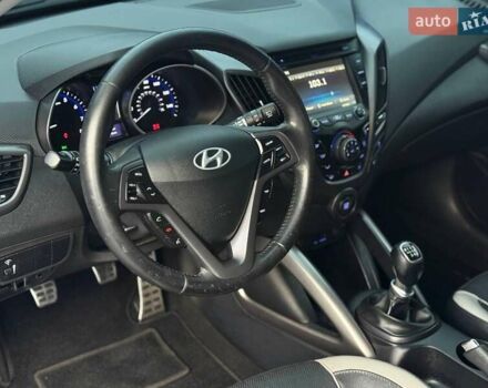 Черный Хендай Велостер, объемом двигателя 1.6 л и пробегом 113 тыс. км за 9299 $, фото 8 на Automoto.ua