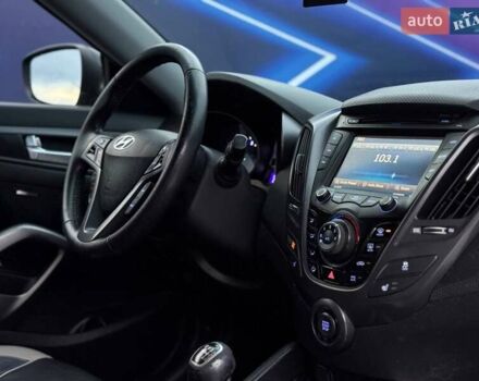 Черный Хендай Велостер, объемом двигателя 1.6 л и пробегом 113 тыс. км за 9299 $, фото 9 на Automoto.ua