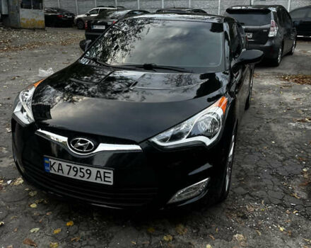 Черный Хендай Велостер, объемом двигателя 1.6 л и пробегом 235 тыс. км за 7400 $, фото 1 на Automoto.ua