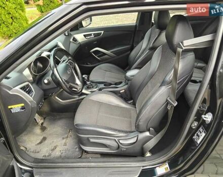 Черный Хендай Велостер, объемом двигателя 1.6 л и пробегом 201 тыс. км за 8600 $, фото 10 на Automoto.ua