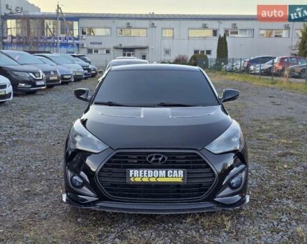 Черный Хендай Велостер, объемом двигателя 1.6 л и пробегом 180 тыс. км за 9950 $, фото 2 на Automoto.ua