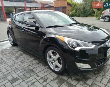 Черный Хендай Велостер, объемом двигателя 1.6 л и пробегом 201 тыс. км за 8600 $, фото 2 на Automoto.ua