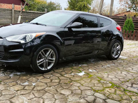 Черный Хендай Велостер, объемом двигателя 1.6 л и пробегом 165 тыс. км за 9500 $, фото 1 на Automoto.ua