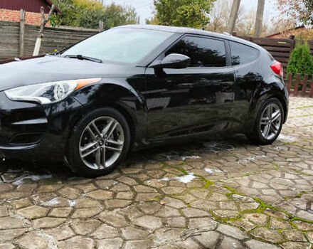 Чорний Хендай Велостер, об'ємом двигуна 1.6 л та пробігом 165 тис. км за 9500 $, фото 1 на Automoto.ua