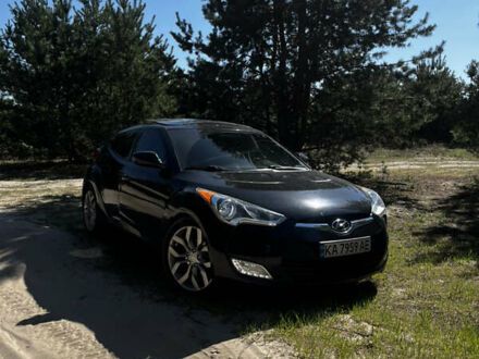 Черный Хендай Велостер, объемом двигателя 1.6 л и пробегом 235 тыс. км за 7400 $, фото 1 на Automoto.ua