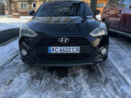 Черный Хендай Велостер, объемом двигателя 1.59 л и пробегом 220 тыс. км за 9100 $, фото 1 на Automoto.ua