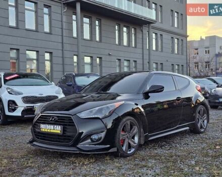 Черный Хендай Велостер, объемом двигателя 1.6 л и пробегом 180 тыс. км за 9950 $, фото 1 на Automoto.ua