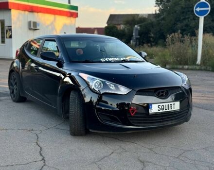 Черный Хендай Велостер, объемом двигателя 1.6 л и пробегом 200 тыс. км за 7700 $, фото 1 на Automoto.ua