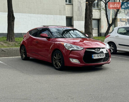 Красный Хендай Велостер, объемом двигателя 1.6 л и пробегом 149 тыс. км за 8500 $, фото 1 на Automoto.ua